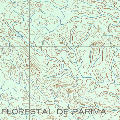 ENGESAT INTERNATIONAL RESERVA FLORESTAL DE PARIMA digital map