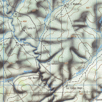 ENGESAT INTERNATIONAL RIBAS DO RIO PARDO digital map