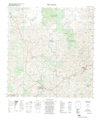 ENGESAT INTERNATIONAL RIO CASCA digital map