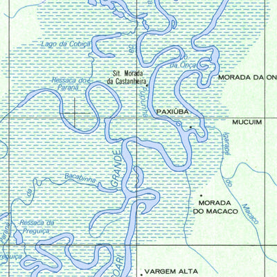 ENGESAT INTERNATIONAL RIO COARI GRANDE digital map