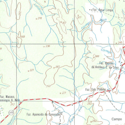 ENGESAT INTERNATIONAL RIO DAS CUNHÃS digital map