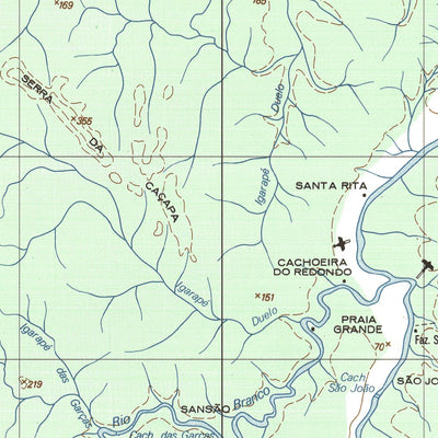 ENGESAT INTERNATIONAL RIO GUARIBA 2 digital map