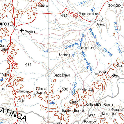 ENGESAT INTERNATIONAL Rio São Francisco digital map