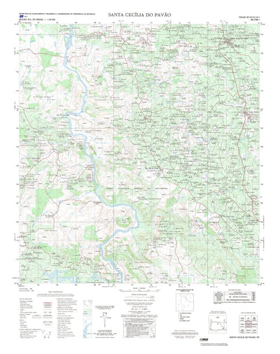 ENGESAT INTERNATIONAL SANTA CECÍLIA DO PAVÃO digital map