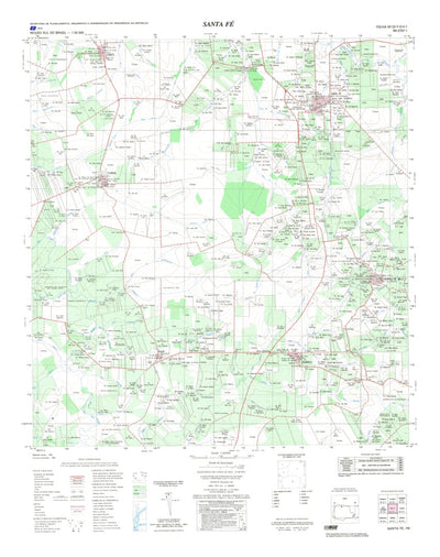 ENGESAT INTERNATIONAL SANTA FÉ digital map