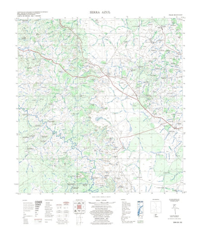 ENGESAT INTERNATIONAL SERRA AZUL digital map