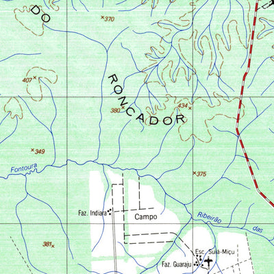 ENGESAT INTERNATIONAL SERRA DO RONCADOR digital map