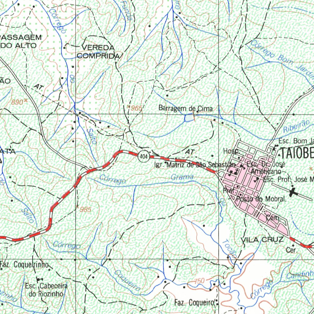 Tiab Maps TAIOBEIRAS Map by ENGESAT INTERNATIONAL | Avenza Maps