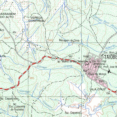 ENGESAT INTERNATIONAL TAIOBEIRAS digital map