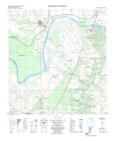 ENGESAT INTERNATIONAL TEODORO SAMPAIO digital map