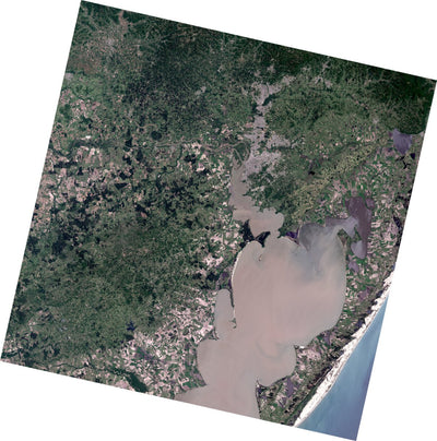 ENGESAT Porto Alegre - RS - Brazil, 15 m resolution Satelite Imagery digital map