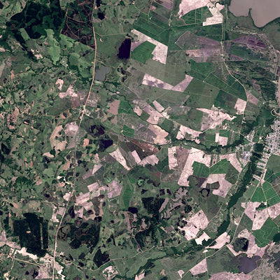 ENGESAT Porto Alegre - RS - Brazil, 15 m resolution Satelite Imagery digital map