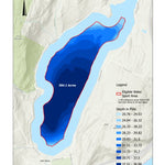 Environmental Conservation Wakesport Zone on Lake Morey in Fairlee, Vermont digital map