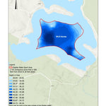 Environmental Conservation Wakesport Zone on Peacham Pond in Peacham, Vermont digital map