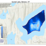 Environmental Conservation Wakesport Zone on Sunset Lake, Benson/Orwell, VT digital map