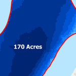 Environmental Conservation Wakesports Zone on Fairfield Pond in Fairfield, Vermont digital map