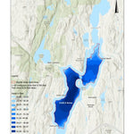 Environmental Conservation Wakesports Zone on Lake Bomoseen in Castleton and Hubbardton digital map