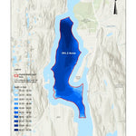 Environmental Conservation Wakesports Zone on Lake St. Catherine in Poultney and Wells, VT digital map