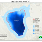 Environmental Conservation Wakesports Zone on Little Averill Pond in Averill, Vermont digital map