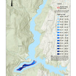 Environmental Conservation Wakesports Zone on Waterbury Reservoir, Waterbury, VT digital map