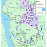 Eric Isaacs Consulting Churning Rapids/Maasto Hiihto Trail Map digital map