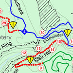 Eric Isaacs Consulting Churning Rapids/Maasto Hiihto Trail Map digital map