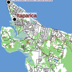 Escola de Aventura do Agreste Baía de Todos os Santos, Bahia, Brasil digital map