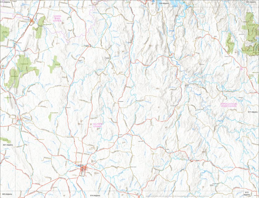 Evans Map 612 by EVANS MAPPING | Avenza Maps