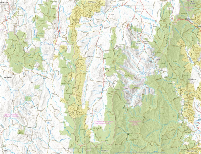 Evans Map 643 by EVANS MAPPING | Avenza Maps