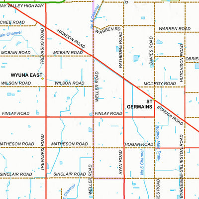 EVANS MAPPING Evans Map 691 digital map