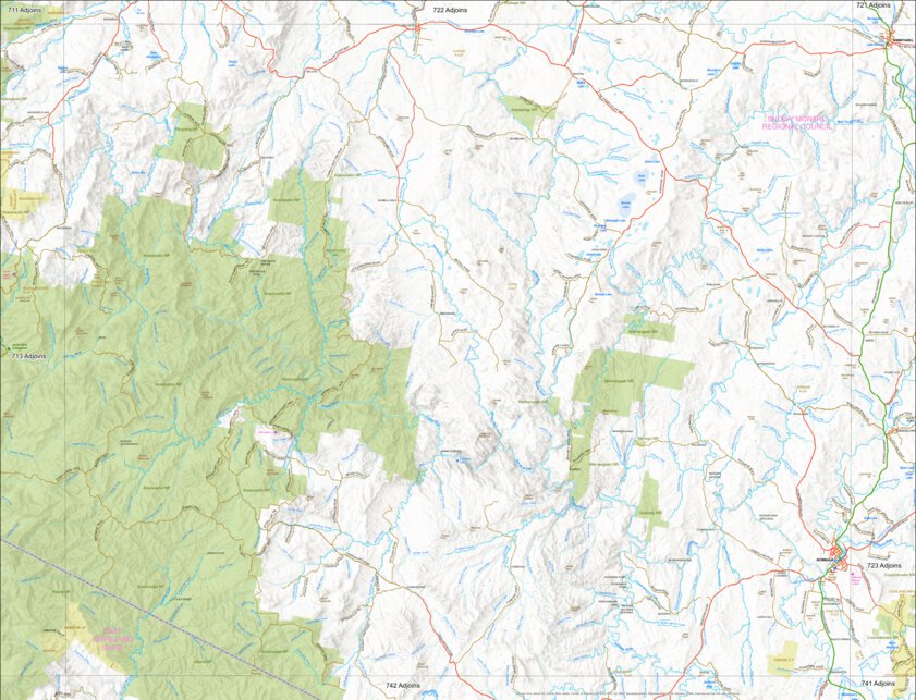 Evans Map 724 by EVANS MAPPING | Avenza Maps