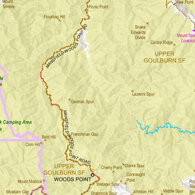 EVANS MAPPING Vic Map 76 digital map