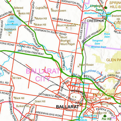 EVANS MAPPING Vic Map 78 digital map