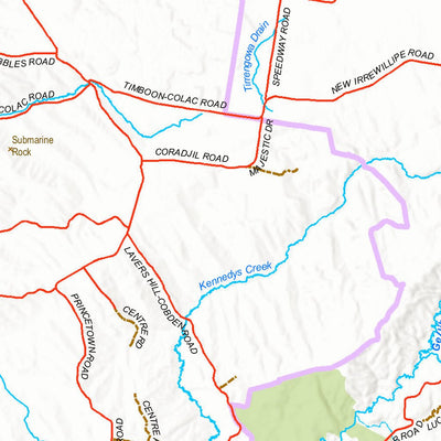 EVANS MAPPING Vic Map 81 digital map