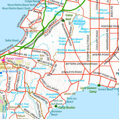 EVANS MAPPING Vic Map 82 digital map