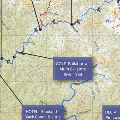 Event Safety Services Six Foot Track Marathon 2024 digital map