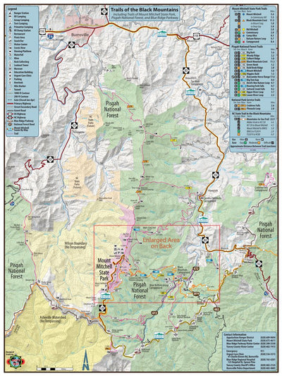 ExploreBurnsville Trails of the Black Mountains digital map