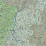 Extremeline Productions LLC Kern River Sierra Outdoor Recreation Topo Map, North Side digital map