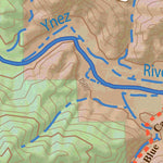 Extremeline Productions LLC Santa Barbara Outdoor Recreation Topo Map - East Side digital map