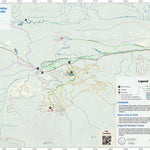 Eyes Up Adventure Co. Carrabassett Valley Fat Biking Map digital map