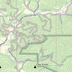 Eyes Up Adventure Co. Georgia AT Map & Guide: Dicks Creek Gap digital map