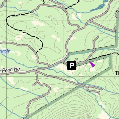 Eyes Up Adventure Co. Maine AT Trail Map #1: The Mahoosuc Mountains digital map