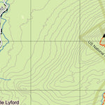 Eyes Up Adventure Co. Maine AT Trail Map #12: Gulf Hagas digital map