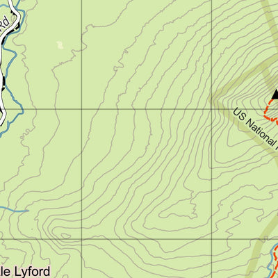 Eyes Up Adventure Co. Maine AT Trail Map #12: Gulf Hagas digital map