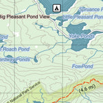 Eyes Up Adventure Co. Maine AT Trail Map #13: Crawford Pond digital map