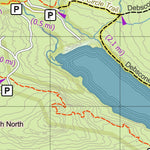 Eyes Up Adventure Co. Maine AT Trail Map #14: Nahmakanta & Debsconeag digital map