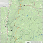 Eyes Up Adventure Co. Vermont AT Map #4: Big Branch Wilderness digital map
