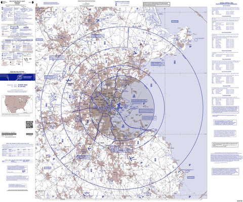 FAA: Federal Aviation Administration Boston HEL digital map