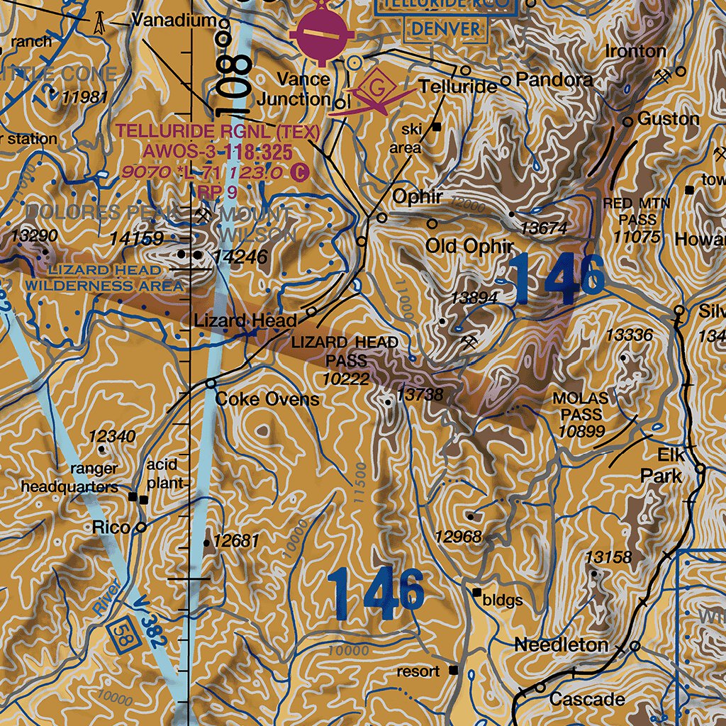 Denver SEC Map by FAA: Federal Aviation Administration | Avenza Maps