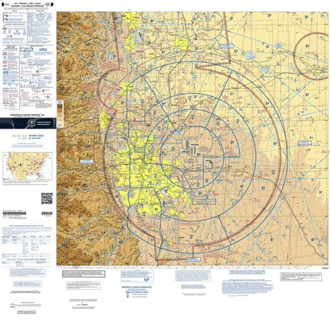 FAA: Federal Aviation Administration Denver TAC digital map